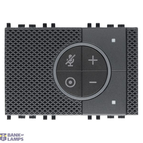 2-button voice control+actuator 3M grey image 1