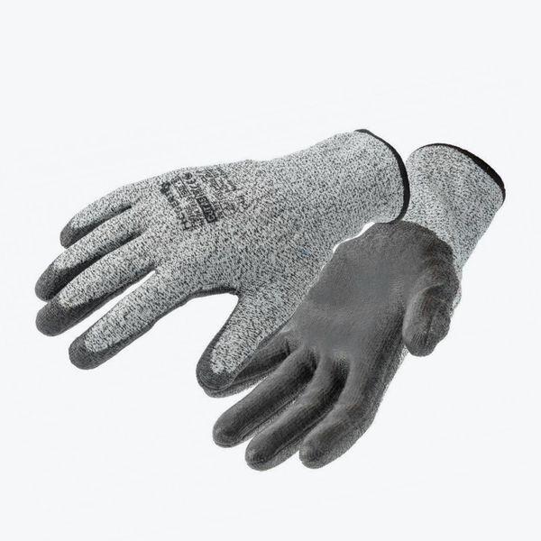 FUHSE Pu-coated anti-cut protective gloves HPPE grey/black 11 image 1