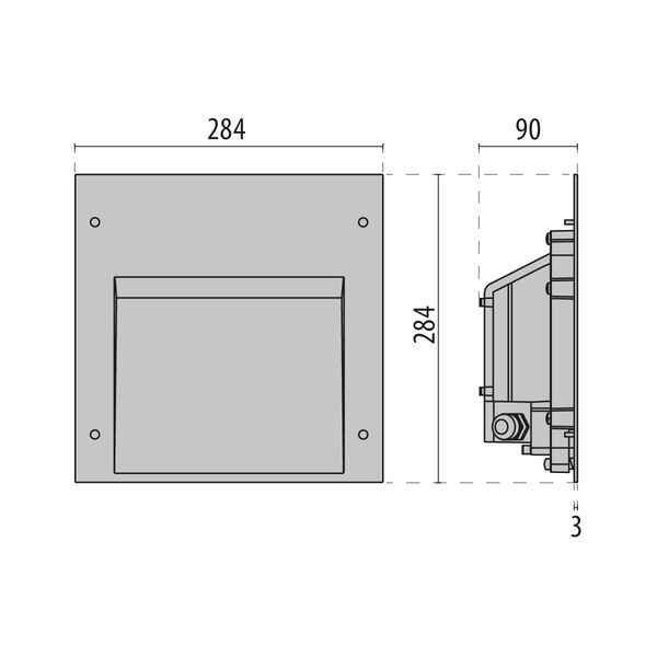 Insert+3 A/W 27 Watt 4000K Anthracite image 4