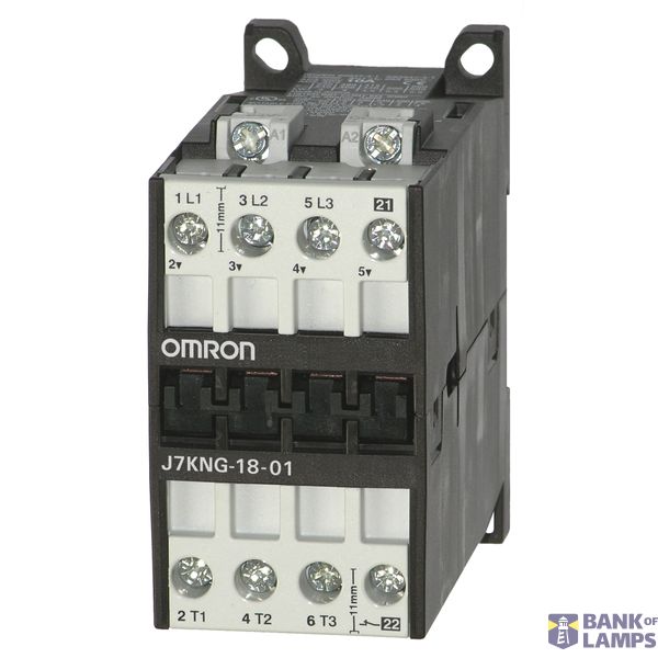 Contactor (DC-coil), 3-pole, 7.5 kW; 18 A AC3 (400 VAC) + 1 NC, 24 VDC image 1