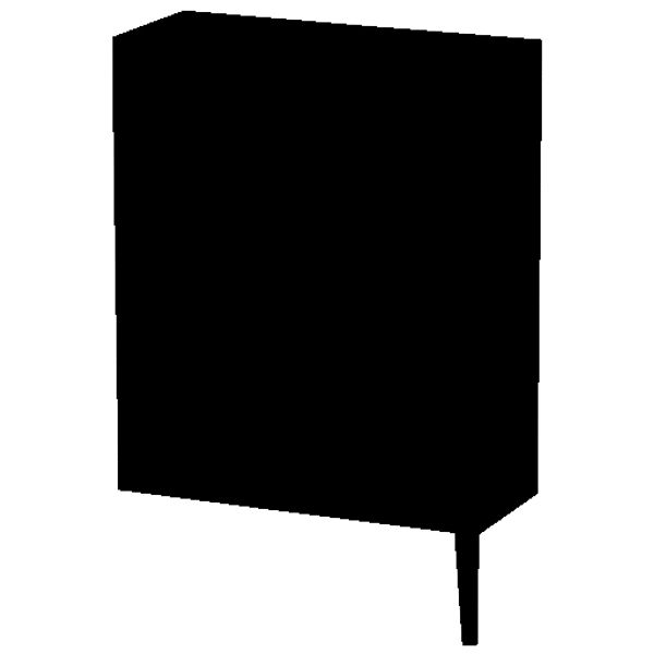 EWK-G24/31 Wall-mounted enclosure EWK complete, IP31, 96 SU, protection class II, HxWxD=650x550x230mm image 3