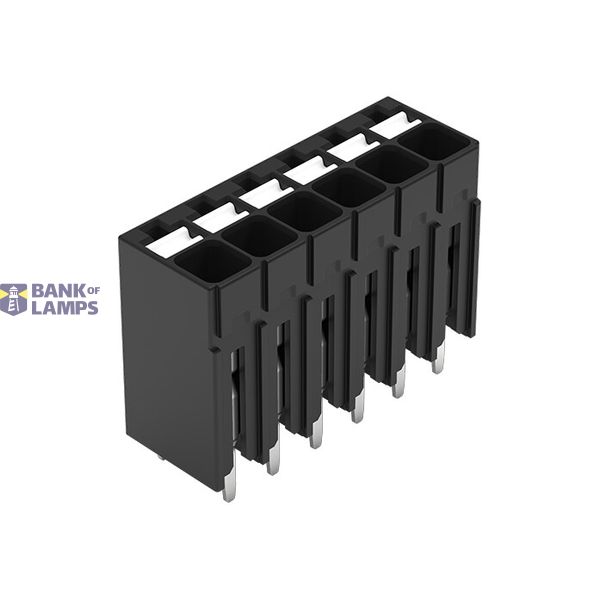 THR PCB terminal block push-button 1.5 mm² black image 2
