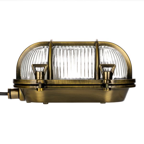 Bulkhead AHOI E27 Alu Bronze Oval IP64 image 2
