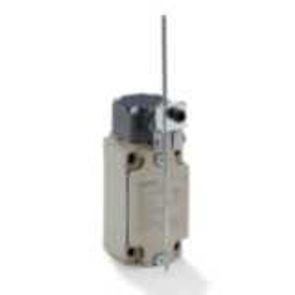 Limit switch, D4B, M20, DPDB 2-NC (slow-action), adjustable rod lever D4BN4020R image 1