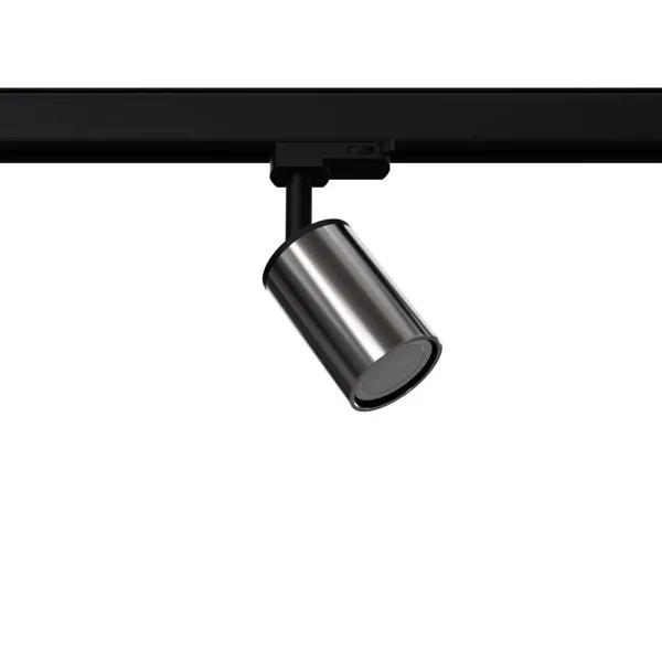 3-PHASE MOVABLE TRACK LAMP WINX BLACK/CHROME GU10 4000K 7W 530LM image 1