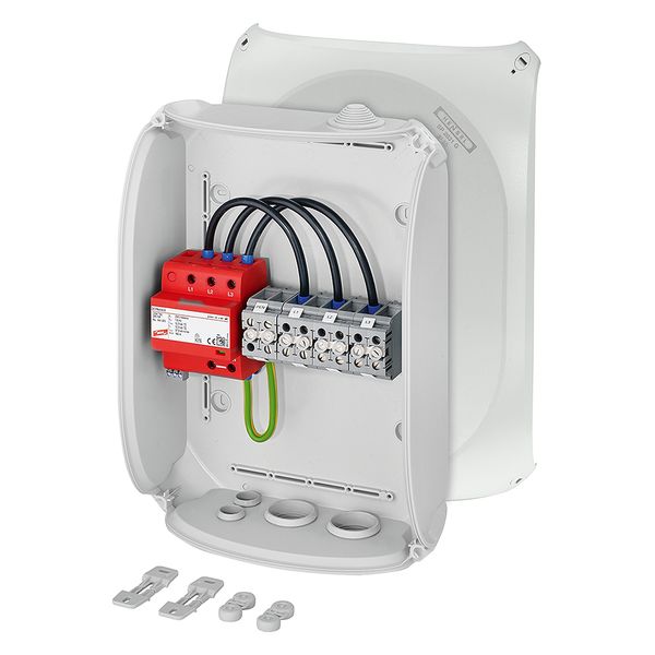 KF OSB housing 355x255mm OSB 37.5kA type 1+2 TN-C, 4-35mmÃ‚² clamp (SP 2831 G) image 2