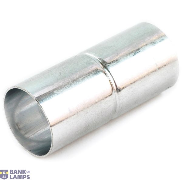 Insert bushing, Ø 20 mm, with central beading, aluminum image 1