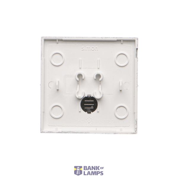 Single contact push button illuminated without pictogram, LED not replaceable Color: blue, (module), 10AX, quick connection, beige image 1