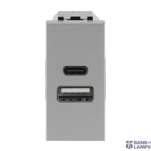 N2185.3 PL CARICATORE USB-A+C 10,5W -1M image 1