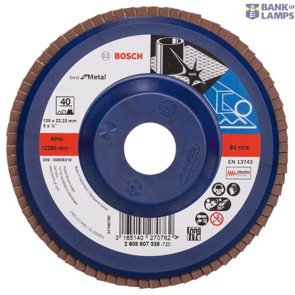 Flap disc X571, Best for Metal image 1