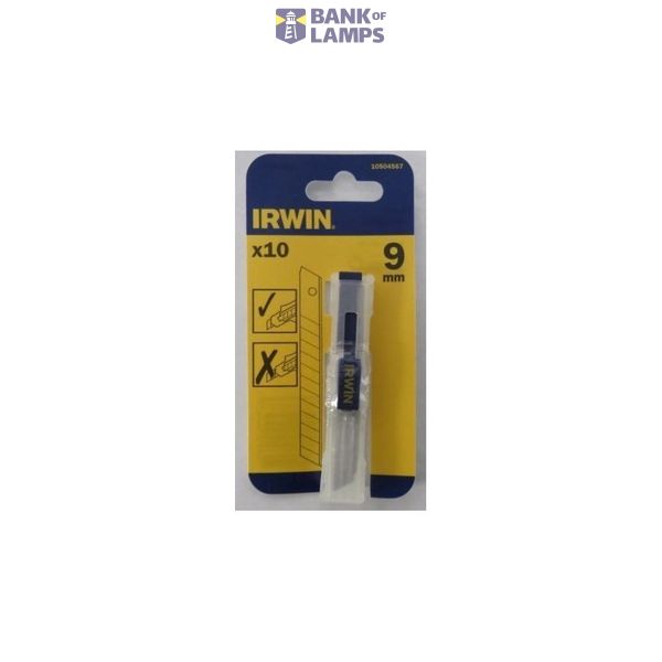CARBON STEEL SNAP-OFF BLADE 9MM 10PK image 1