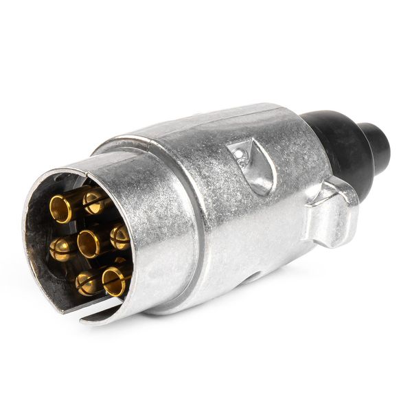 Trailer plug 7 pin ALU image 1