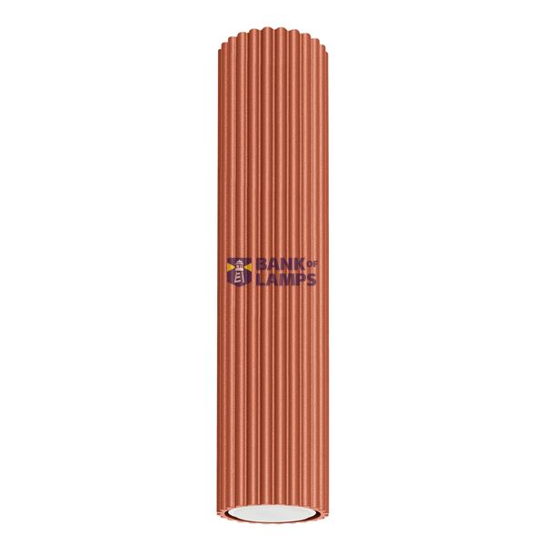 CEILING SPOT CARBON SPOT LAMP IN RED OCHER COLOUR ON GU10 image 5
