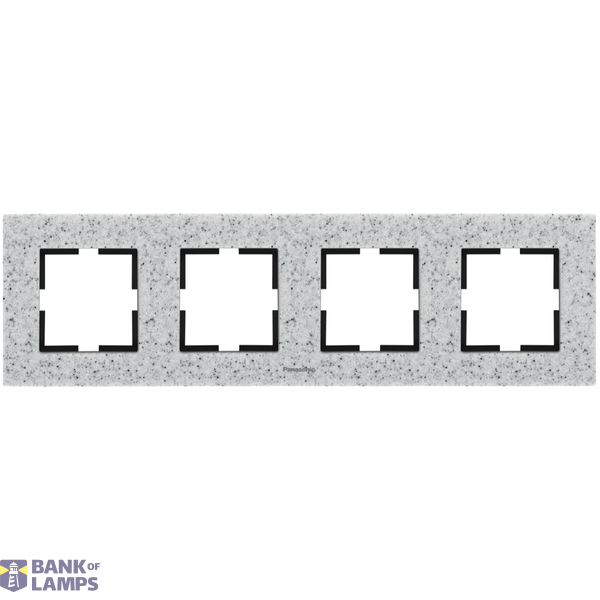 Karre Plus Accessory Corian - Dusk Four Gang Frame image 1