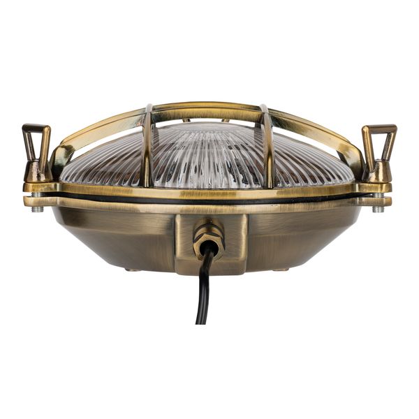 Bulkhead AHOI E27 Alu Bronze Round IP64 image 2