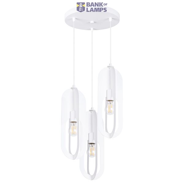 Pendant lamp NICUS 1 white image 1