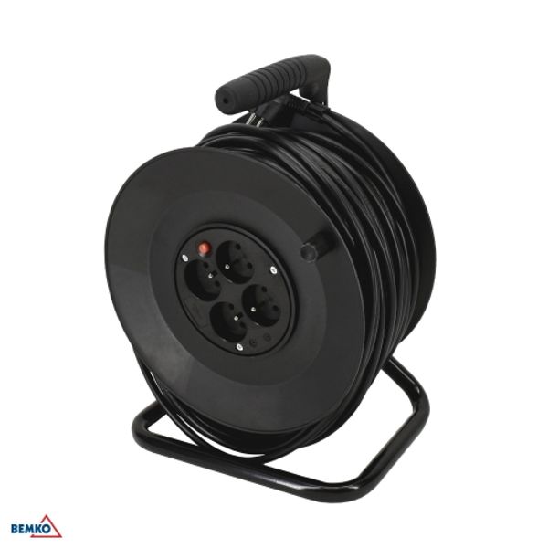 EXTENSION CORD DRUM 4 SOCKETS CABLE +"0" 30m 3x1mm2 image 1