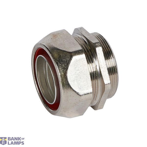 2000METAL-Straight male connector PG42 D40 image 2