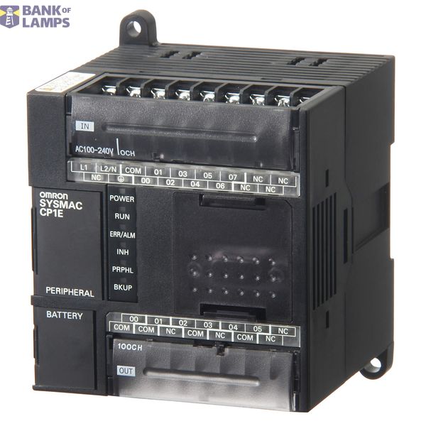 PLC, 24 VDC supply, 8 x 24 VDC inputs, 6 x NPN outputs 0.3 A, 8K steps CP1W0129E image 1