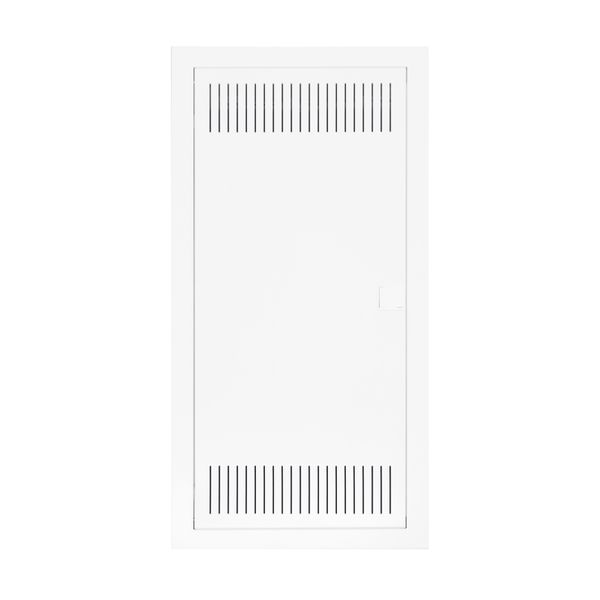 Media combi-enclosure frame and door, vertical 4-rows image 3