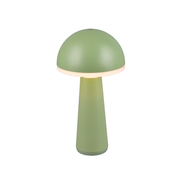 Fungo LED table lamp pistachio rechargeable image 1