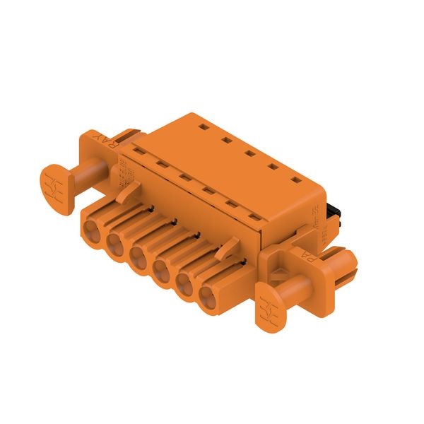 PCB plug-in connector, female plug, 5.08 mm, Number of poles: 6, 180°, PUSH IN with actuator, Clamping range, max. : 3.31 mm², Box image 2