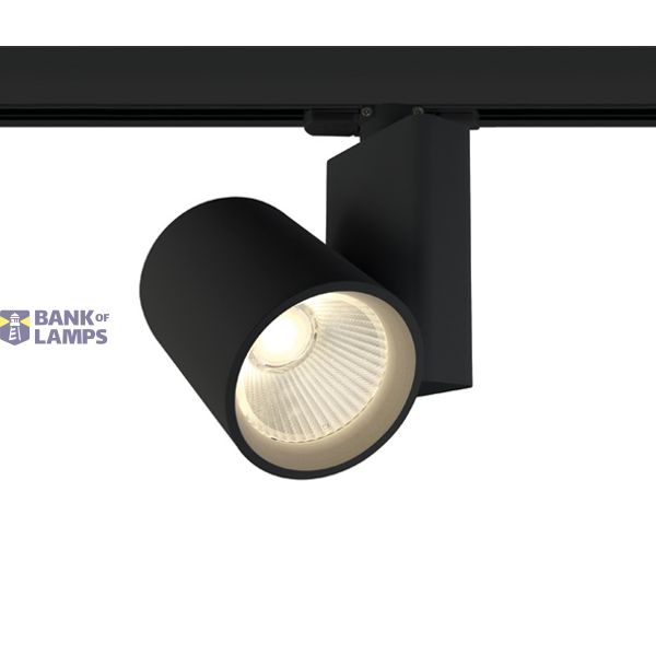BLACK COB 30W WW TRACK SPOT 230V image 1
