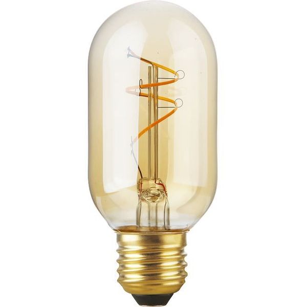 LED E27 Slim Flex Fila Tube T45x110 250Lm 2.9W 922 AC Gold Dim image 1