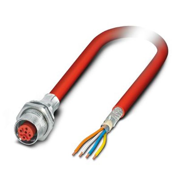 VS-FSDBPS-OE-93K-LI/1,0 - Device connector, rear mounting image 3