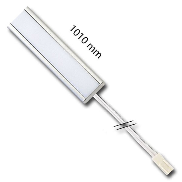 EasyLine 1010 PU, 14W, 1150Lm, 4000K, 24V, IP20, 580mA, CRI80, 2m white cable image 1