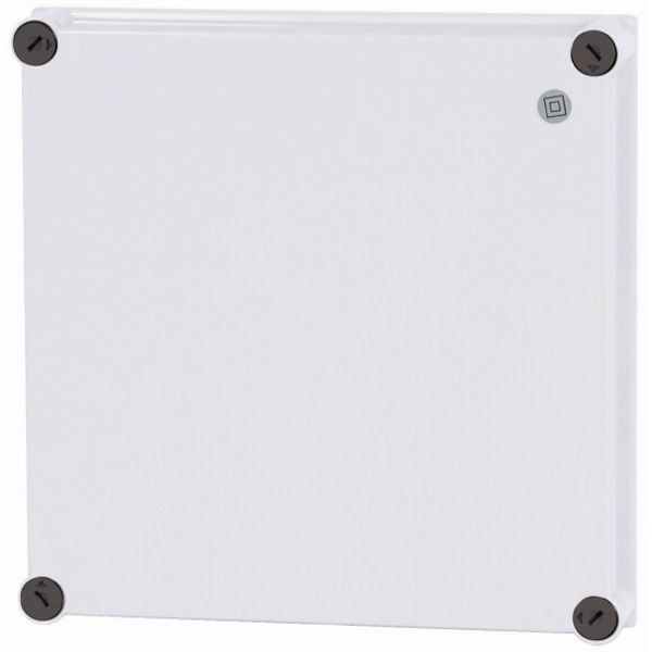 D150-CI44-RAL7035 Covers, RAL7035, HxWxD=375x375x50mm image 1