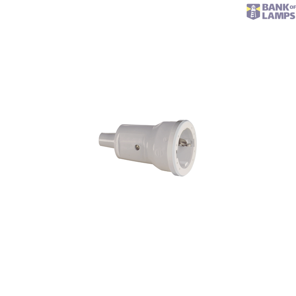 SCHUKO PVC connector Mini, grey image 1