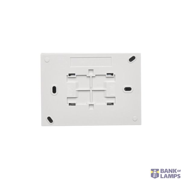Double socket outlet with earthing, without shutters, (module), Simon 24, IP20, 16A, black matt image 1