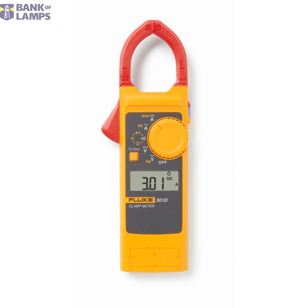 Fluke 301D AC/DC Clamp Meter image 2