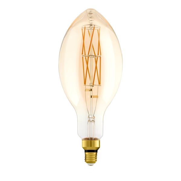 LM-E27-LED BIG SIZE FILAMENT GIANT E140 8W/806Lm AMBER 2100K image 1