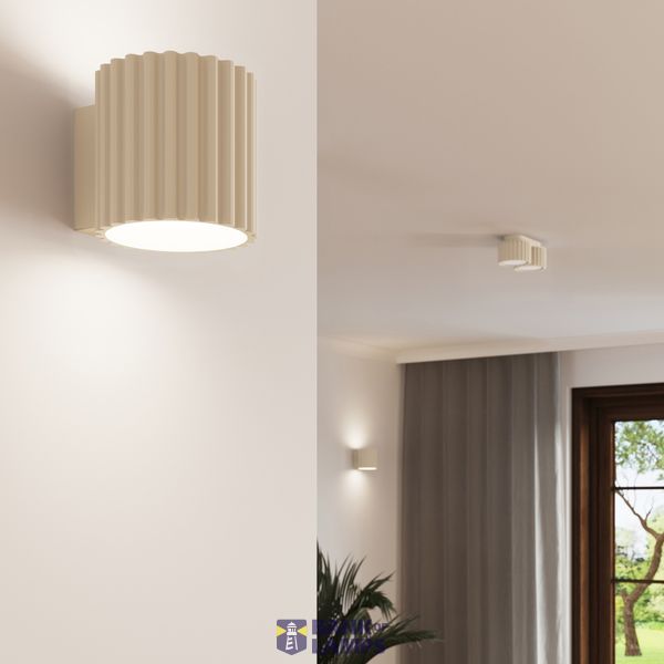 Ceiling lamp AURA 1 beige Gx53 image 5