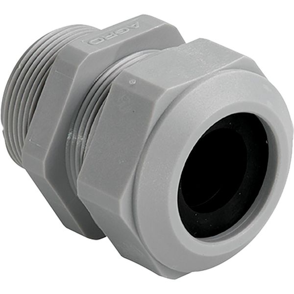 Cable gland Progress synthetic GFK Pg16 Dark grey RAL 7001 cable Ø 8-15mm image 1
