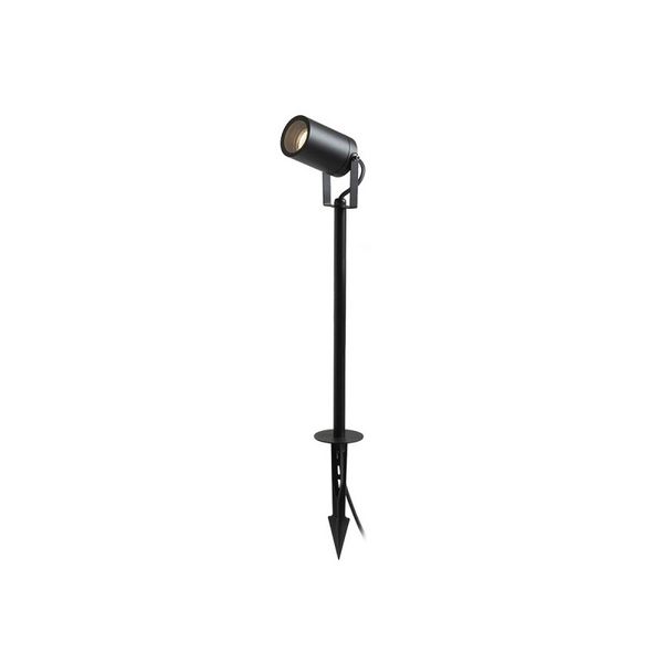 NAVONA 47 on spike anthracite grey 230V LED GU10 8W IP65 image 1