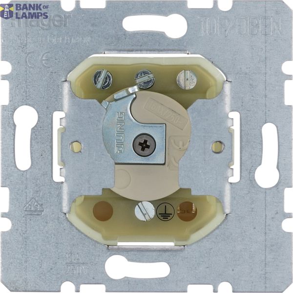 Push button for key cylinder, changeover contact image 1