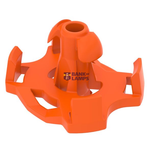 Universal adapter for direct fastening 18x15x13mm Polyethylene Pastel  image 1