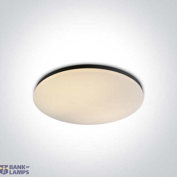 BLACK PLAFO 55W WW IP20 230V image 2