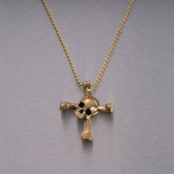 SKULL DRUM KEY / TRAVIS BARKER / BRASS image 1