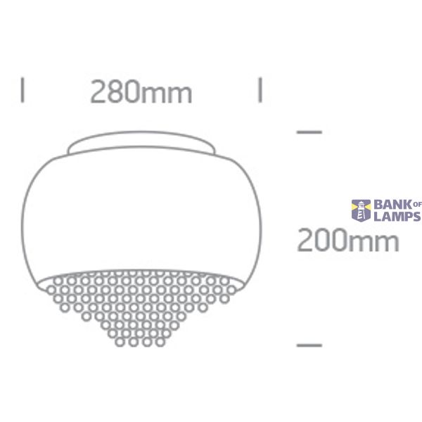 CEILING LIGHT COPPER 4x9W G9 100-240V image 2