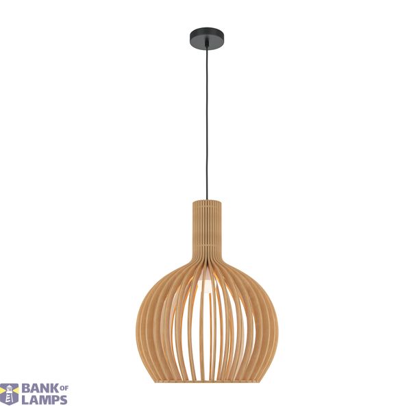 Modern Roots Pendant lamp Black image 1