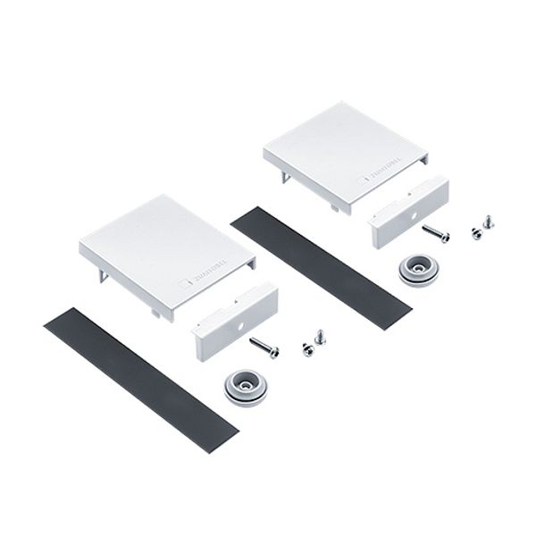 SLN2 MSC EC SET BWS WH - End-cap set image 1