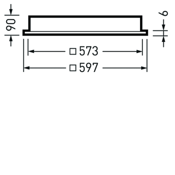 Recessed luminaires Belviso C Prisms White ET 27W 3900lm Wide reduced glare UGR19 (W19) IK06 3 SDCM 7214040 image 1