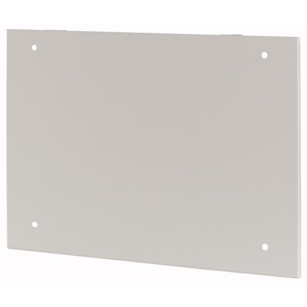 XTSZCSC-H400W800 Section wide cover, closed, HxW=400x800mm, IP55, grey image 1