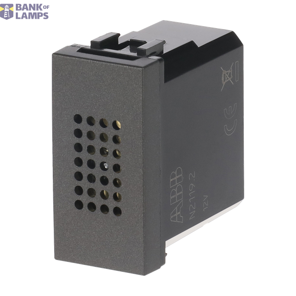 N2124.2 AN Electric Buzzer 12V 1M Anthracite image 3