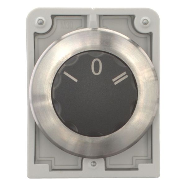 M30I-FW3 Changeover switch, RMQ-Titan, with rotary head, momentary, 3 positions, inscribed, Front ring stainless steel image 10
