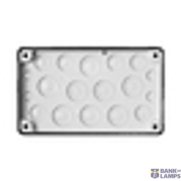 Cable entry gland plate 4xM16, 6xM25/16, 8xM32/20 image 2